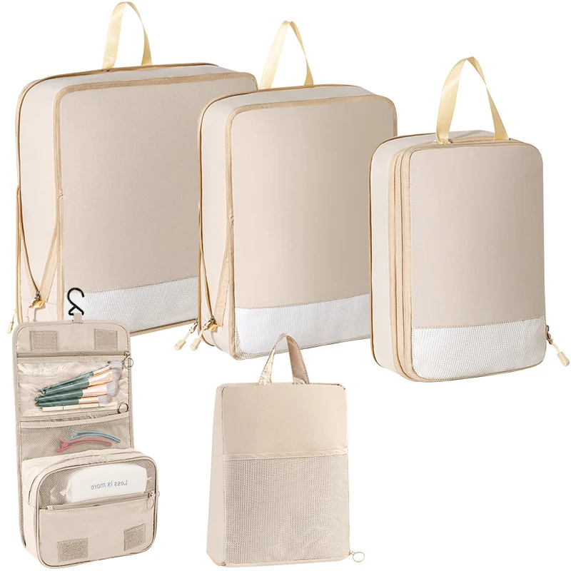 Reisetaschen-Set mit vielseitigen Fächern und Taschen Skanto