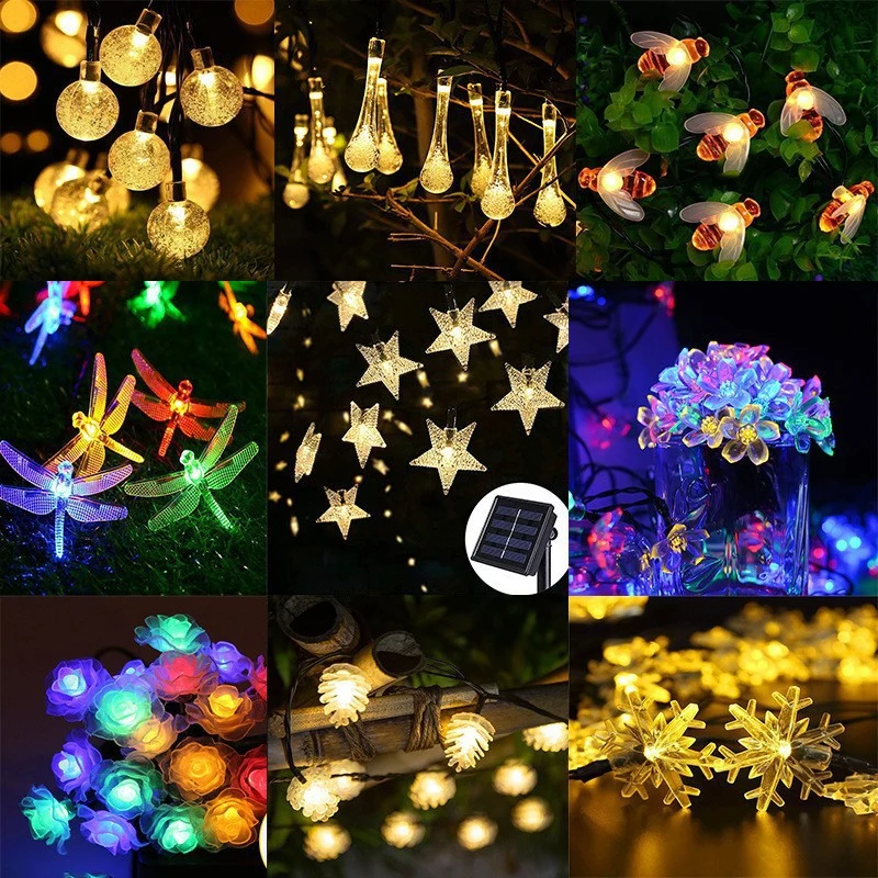 Skanto Kugel-LED-Lichterkette mit wasserdichtem Kupferdraht und strukturierten Klarglasbirnen Skanto