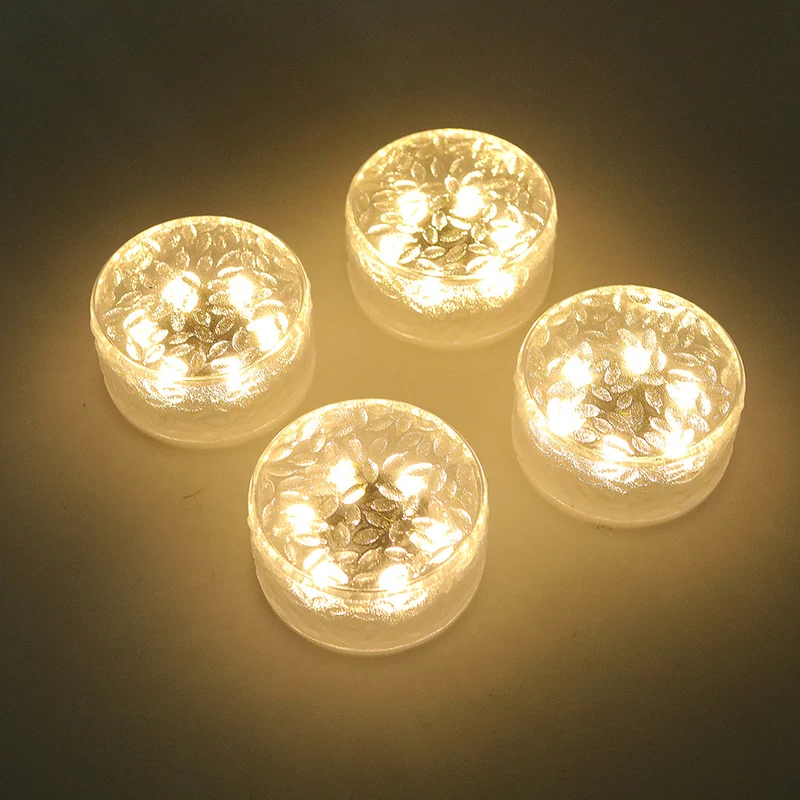 LED-Solar-Bodenleuchten aus mattiertem Glas Skanto
