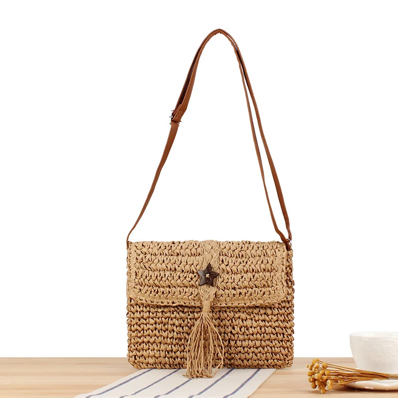 Handgemachte Strohtasche Skanto