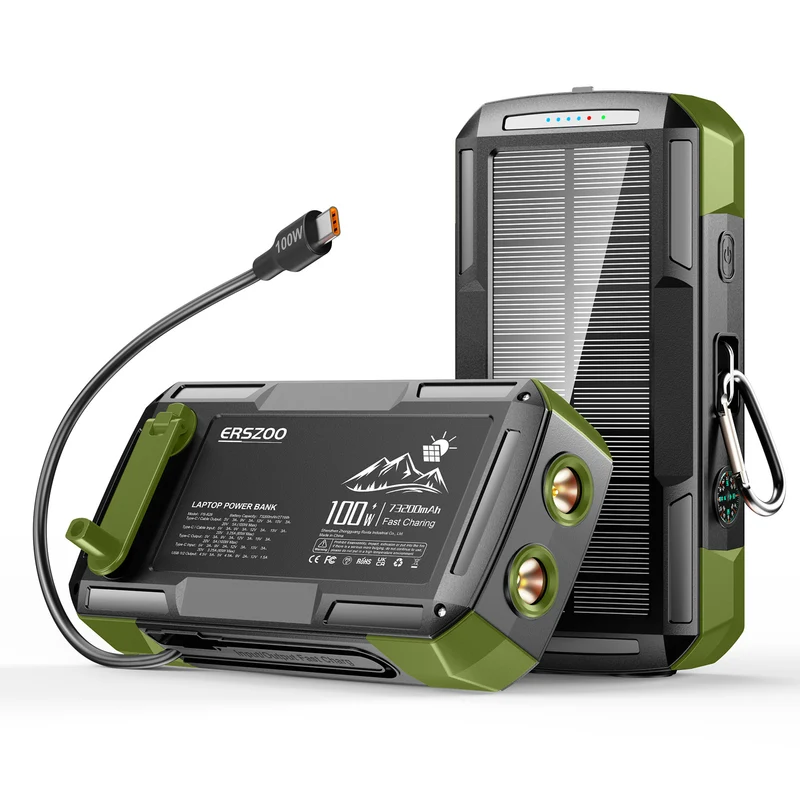 Tragbare Solar-Powerbank Skanto