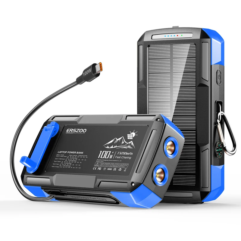 Tragbare Solar-Powerbank Skanto