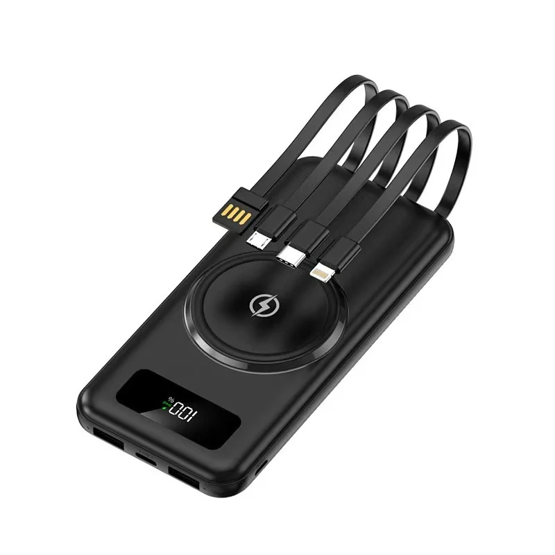 Tragbare Powerbank mit kabelloser Ladefunktion Skanto