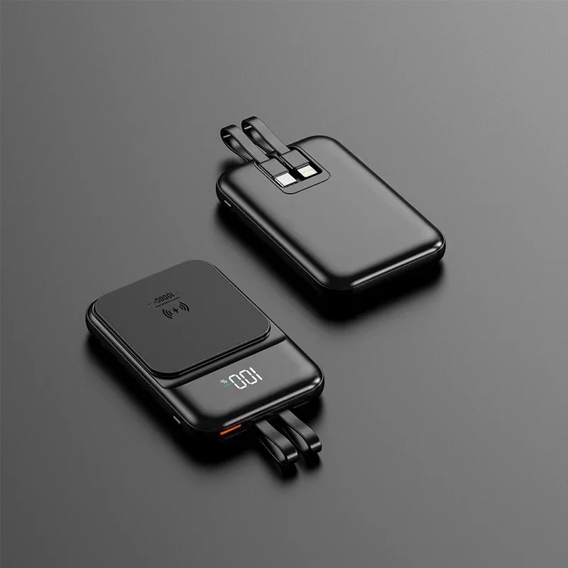 Multifunktionale kabellose Powerbank mit integriertem Ständer Skanto