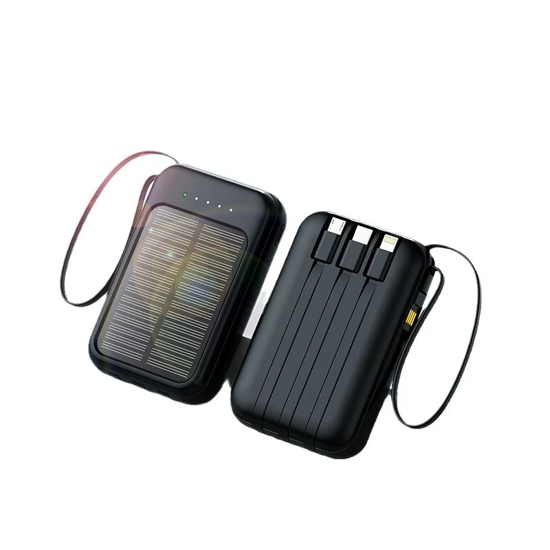 Solar-Powerbank mit Multifunktionsladung Skanto