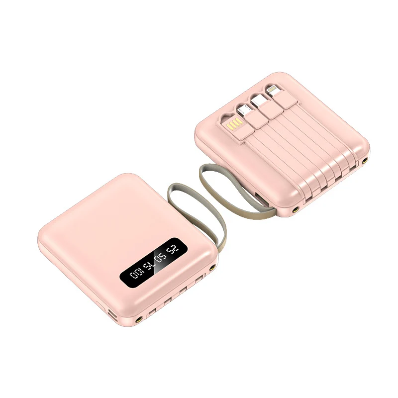 Kompakte Powerbank mit integriertem Kabelmanagement Skanto