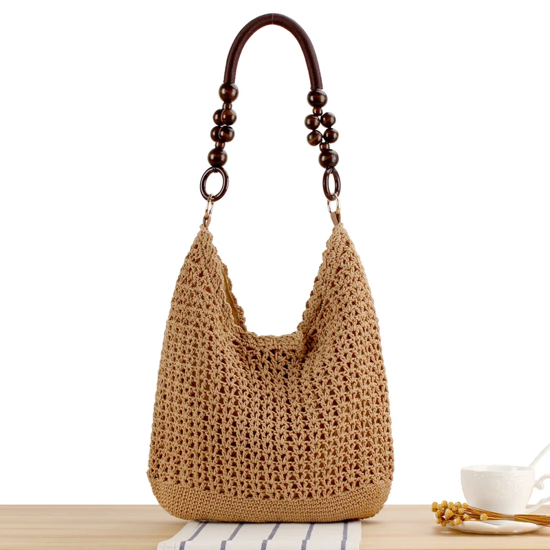 Handtasche im modernen Häkelstil Skanto