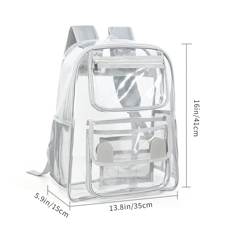 Transparenter Sicherheitsrucksack Skanto