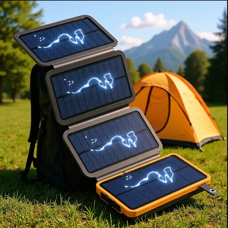 Solarladegerät mit faltbarem Design von Skanto