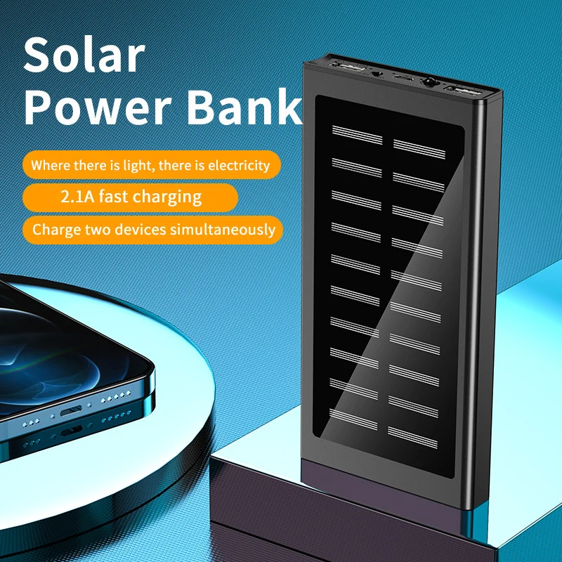 Tragbare Solar-Powerbank Skanto