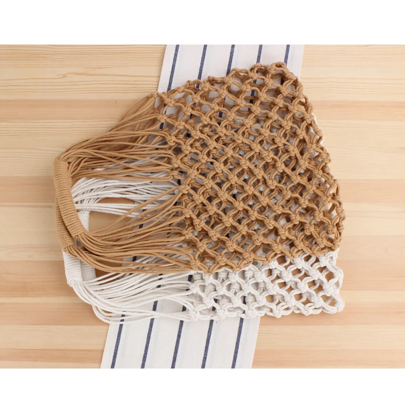 Moderne Netzstruktur-Shopper-Tasche Skanto