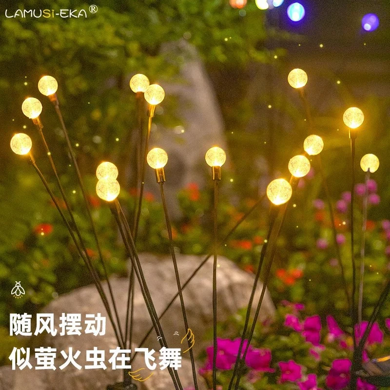 Skanto Dekorativer LED-Glasfaser-Blumenstrauß Skanto