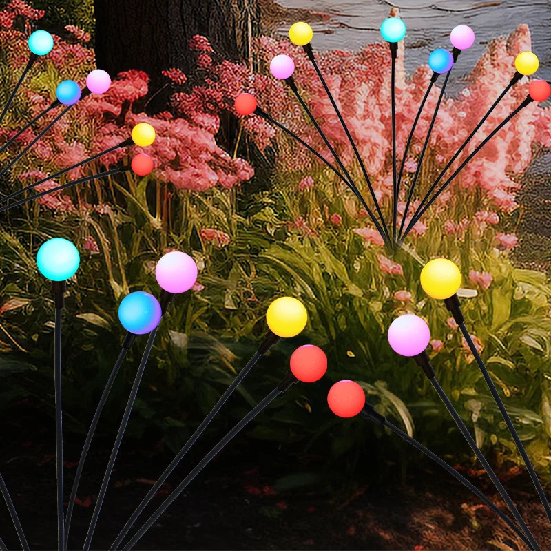 Skanto Dekorativer LED-Glasfaser-Blumenstrauß Skanto