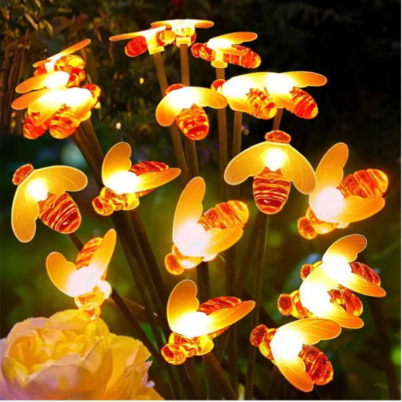 Skanto Dekorativer LED-Glasfaser-Blumenstrauß Skanto