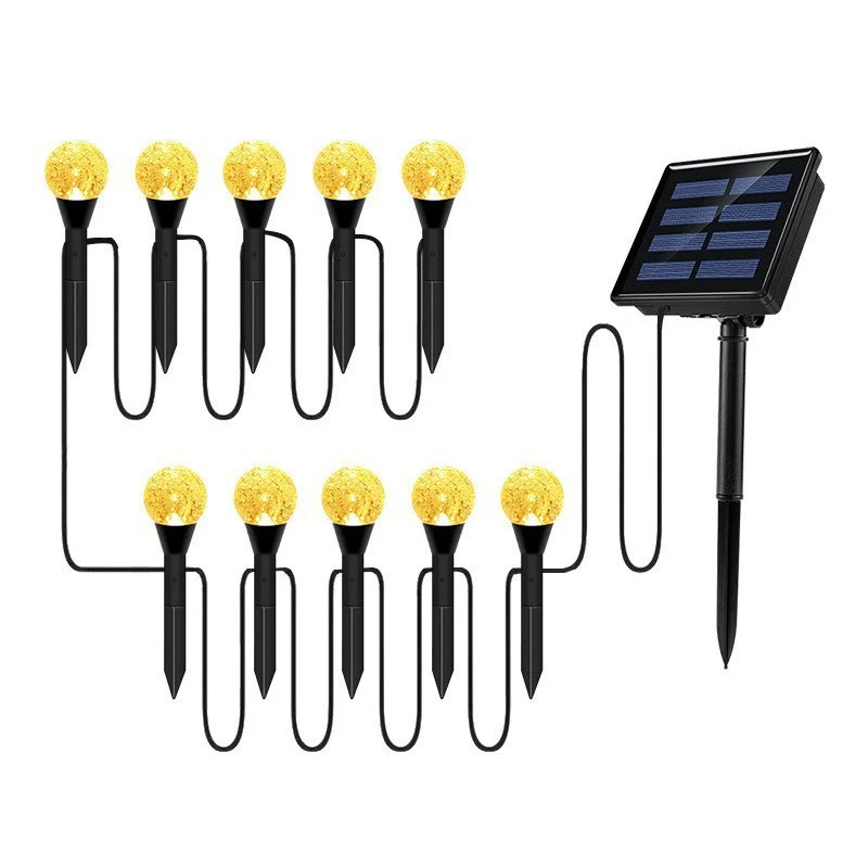 Halbmond Solar-Gartenstecker Lichter Skanto