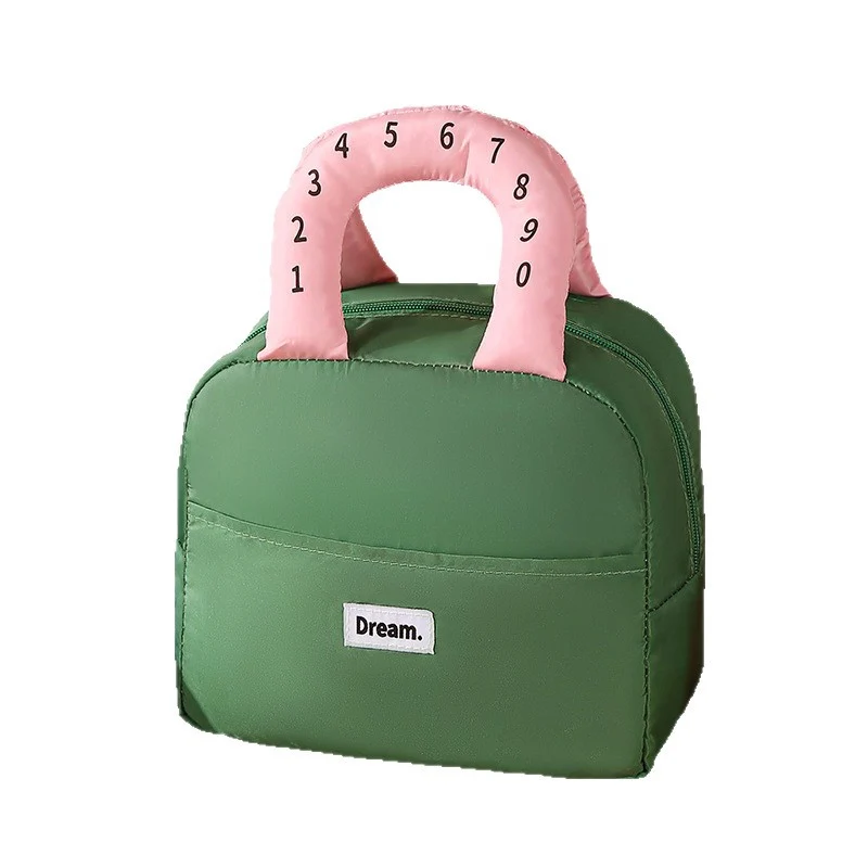 Isolierte Lunchtasche mit bunten Griffen Skanto