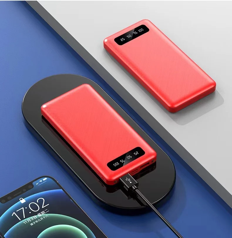 Tragbare Powerbank mit intelligenter LED-Anzeige Skanto