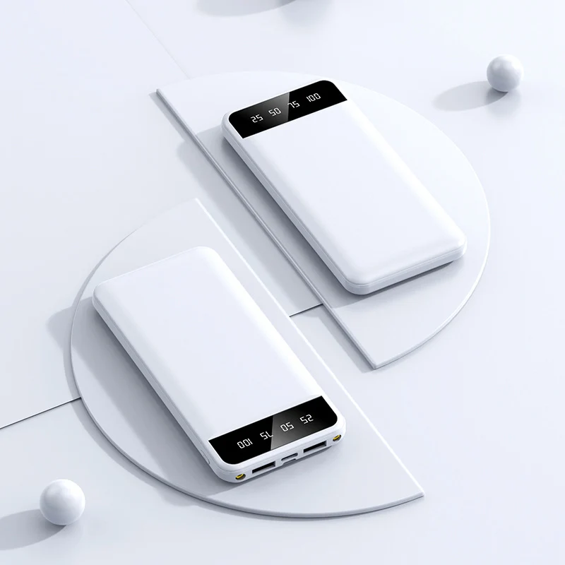 Tragbare Powerbank mit intelligenter LED-Anzeige Skanto