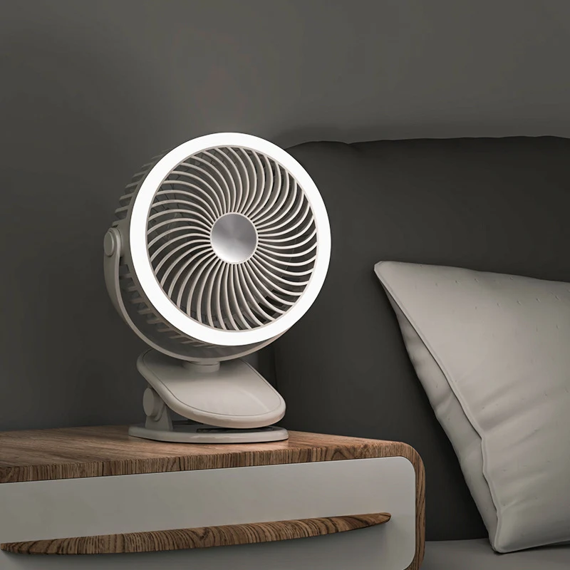 Tischventilator für Damen mit integrierter LED-Beleuchtung Skanto