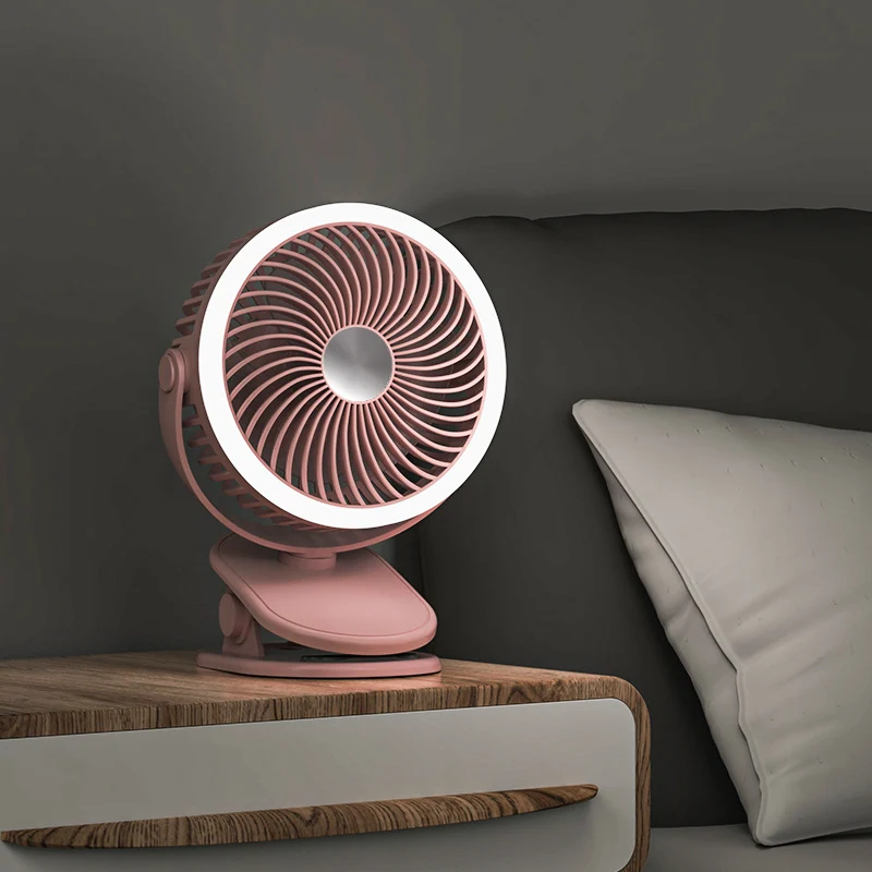 Tischventilator für Damen mit integrierter LED-Beleuchtung Skanto