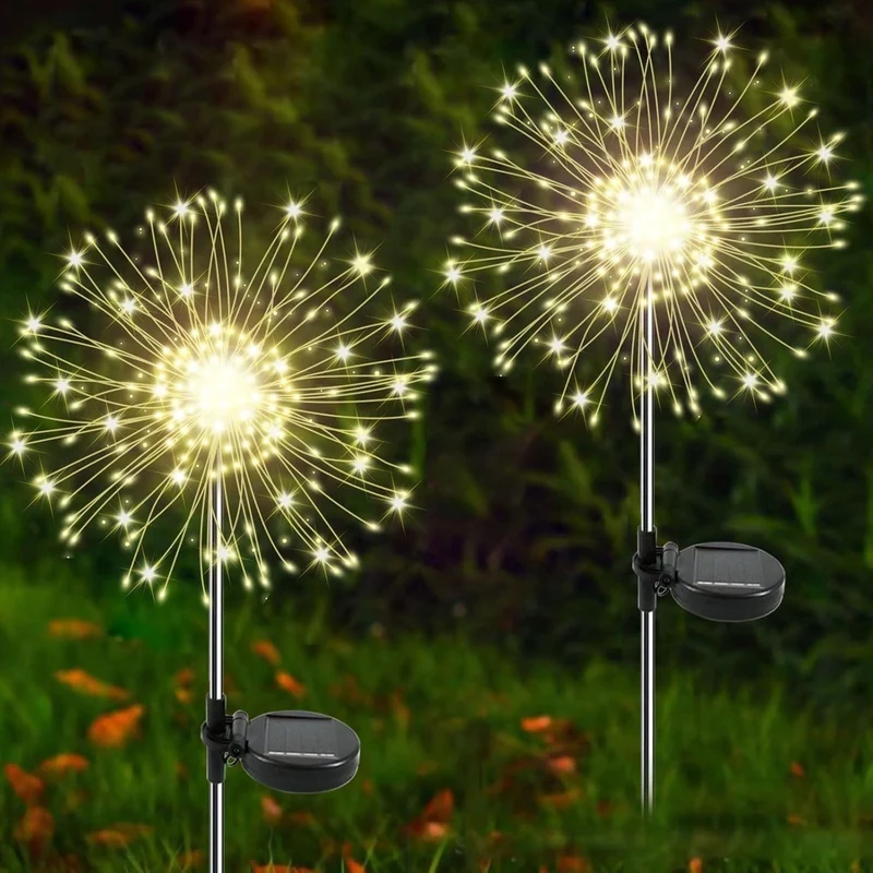 Starburst Solar-Gartenstecker LED-Funkel-Skulptur Skanto