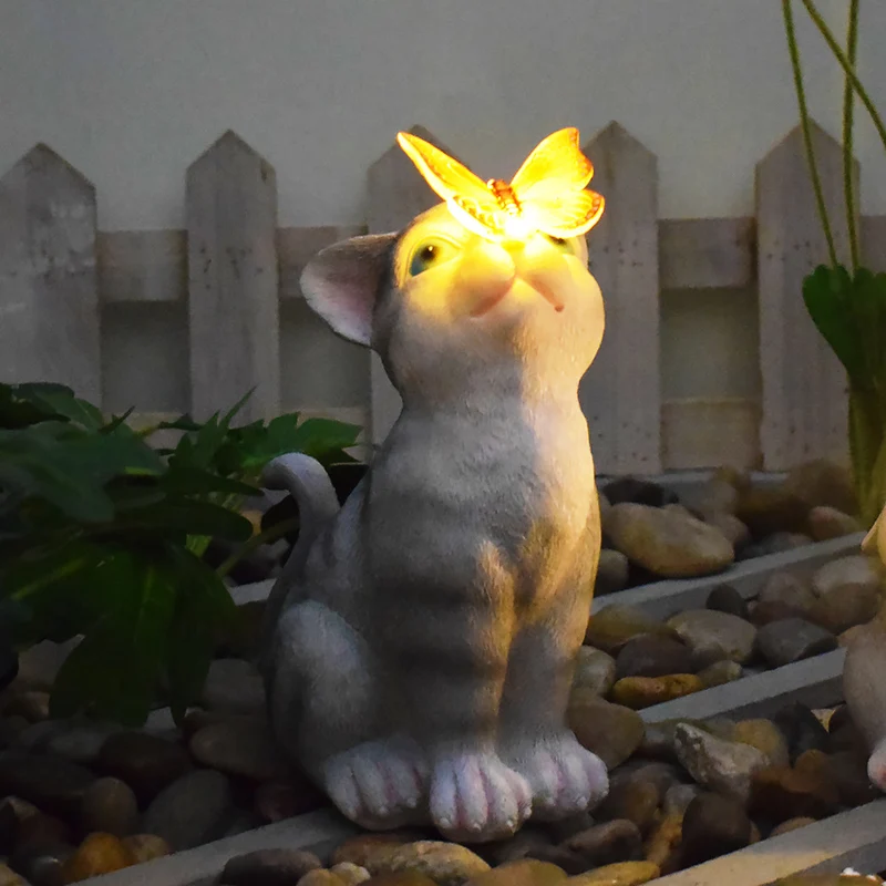 Solar-Schildkröten-Sukkulenten-Pflanzgefäß mit LED-Leuchten, strukturierte Harz-Gartenstatue Skanto