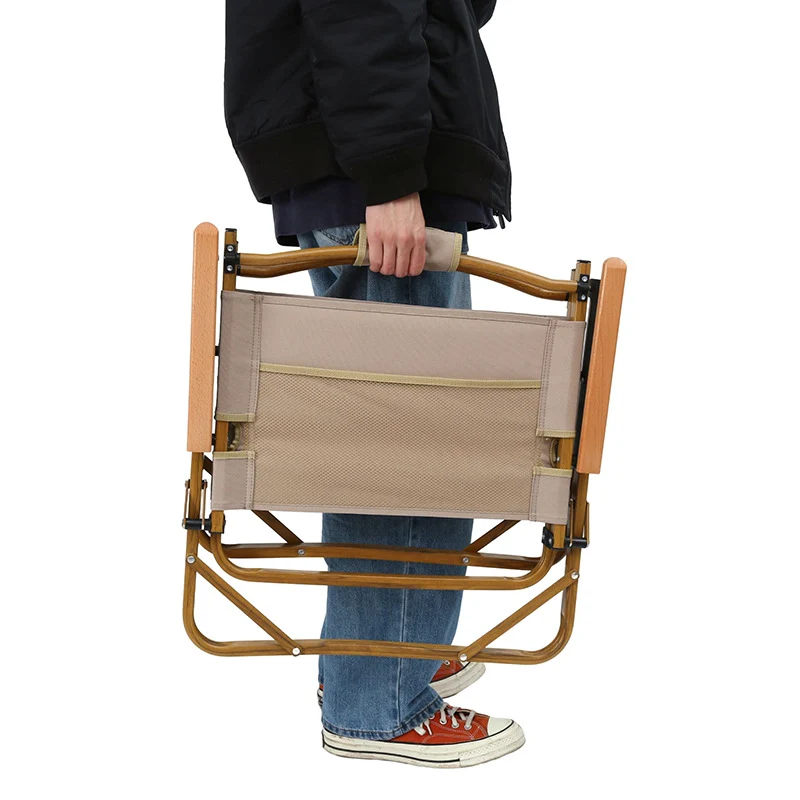 Faltstuhl mit ergonomischer Rückenlehne und stabilem Rahmen Skanto