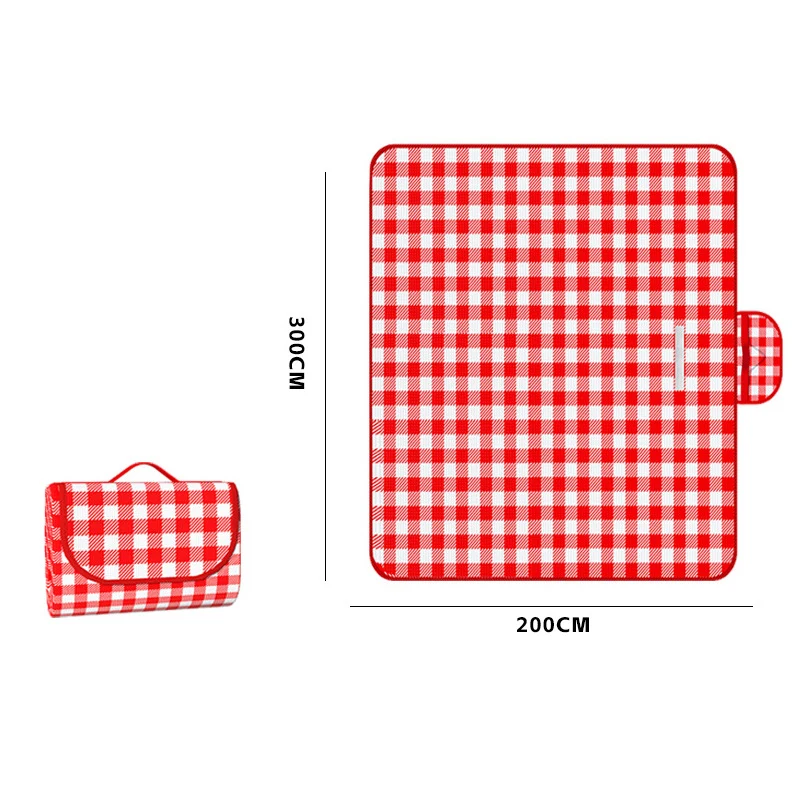 Picknickdecke mit wasserabweisender Unterseite Skanto