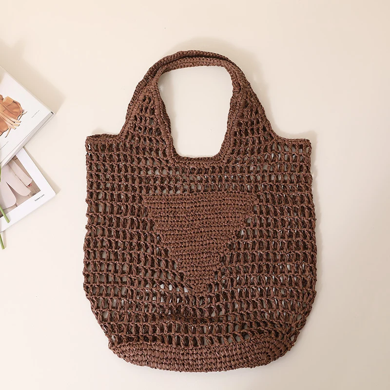 Große gehäkelte Tragetasche mit breiten Henkeln Skanto
