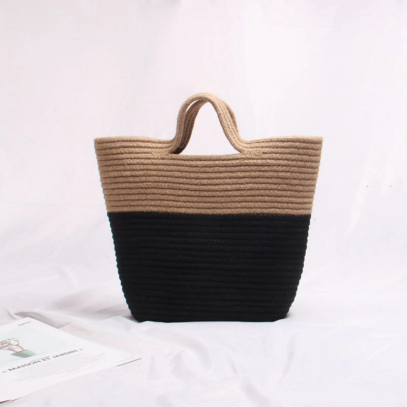 Geräumige und stilvolle Strohtasche Skanto