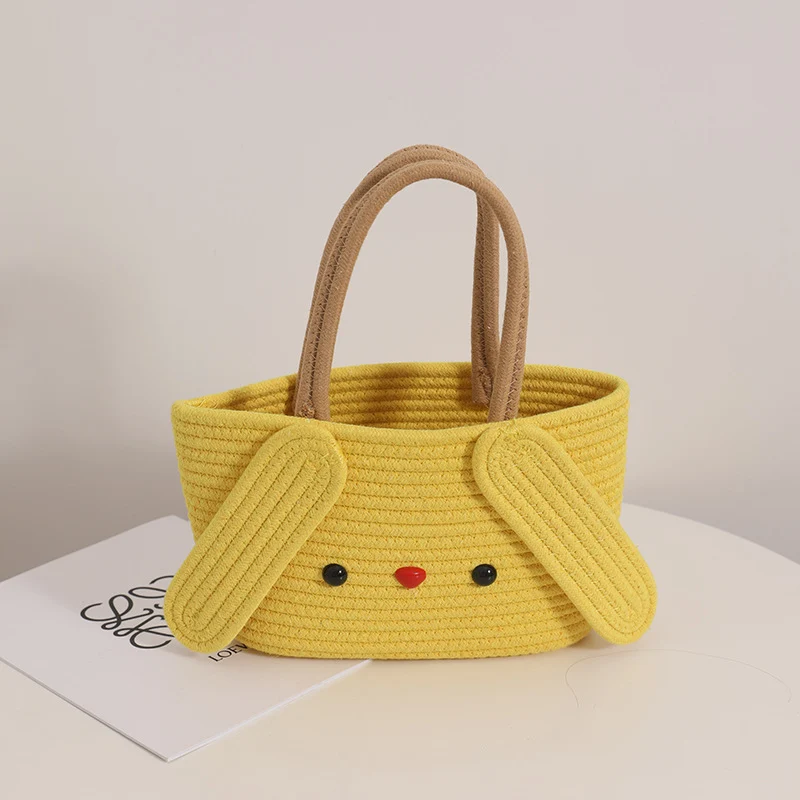 Verspielte Stofftasche mit Tiermotiv Skanto