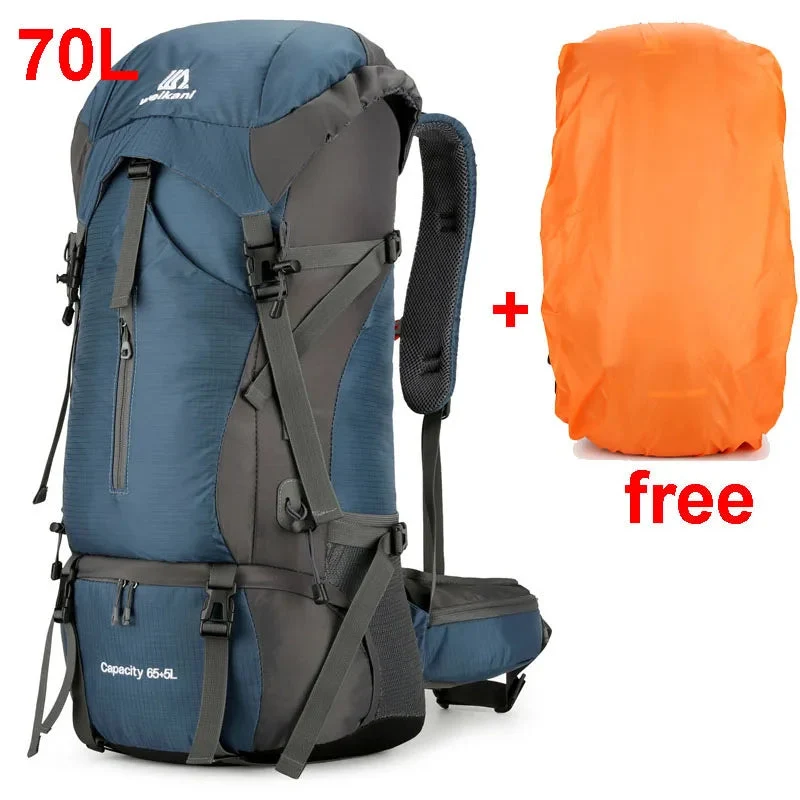 Alpivento 70L Trekkingrucksack mit Regenhülle | Skanto