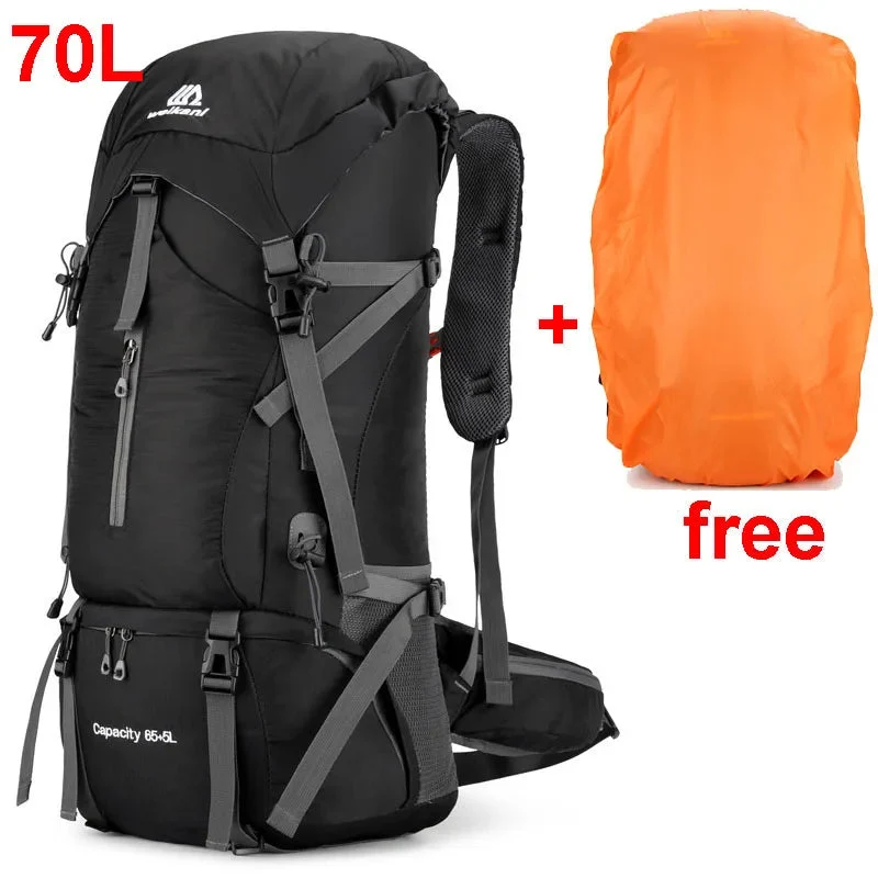 Alpivento 70L Trekkingrucksack mit Regenhülle | Skanto