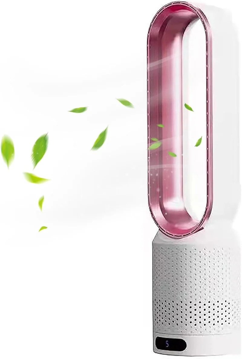 Tragbarer blattloser Ventilator mit Luftreinigung und Fernbedienung | Skanto
