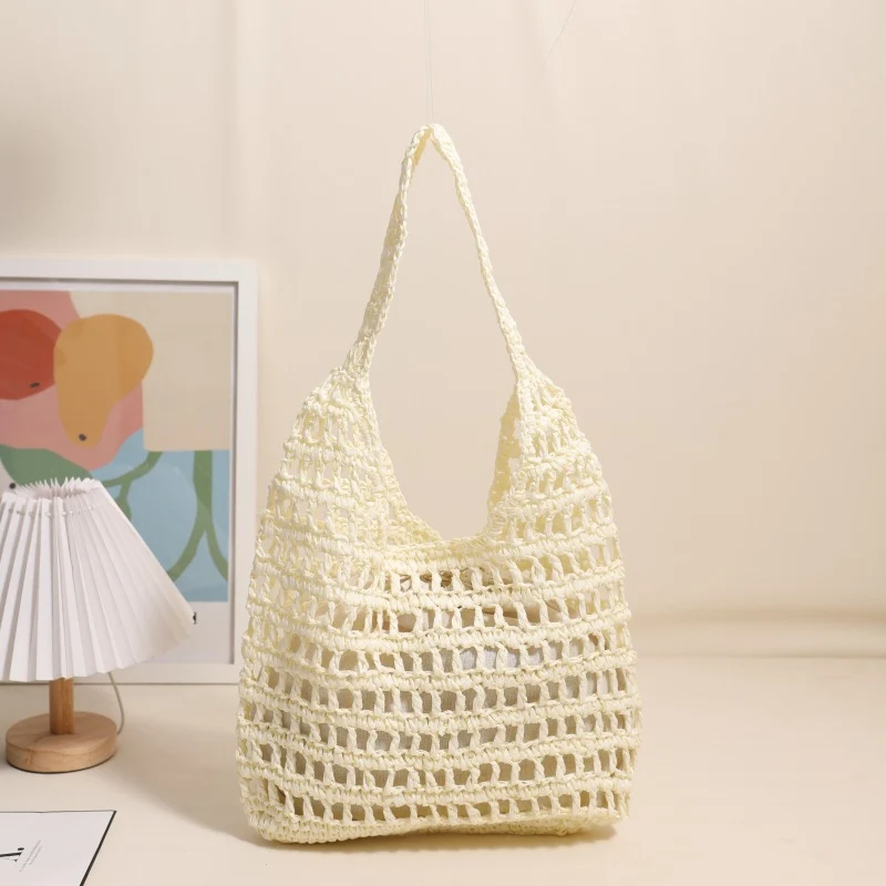 Trendige Netztasche mit gerafftem Design Skanto