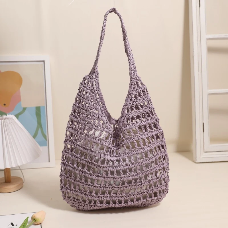 Trendige Netztasche mit gerafftem Design Skanto