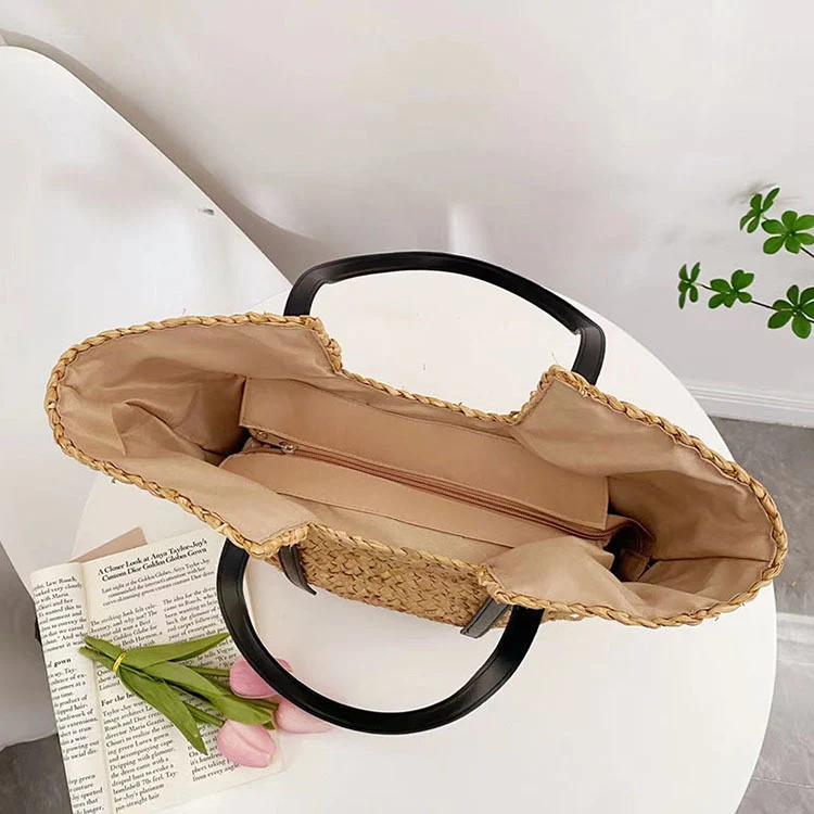Trendige Flechttasche Skanto
