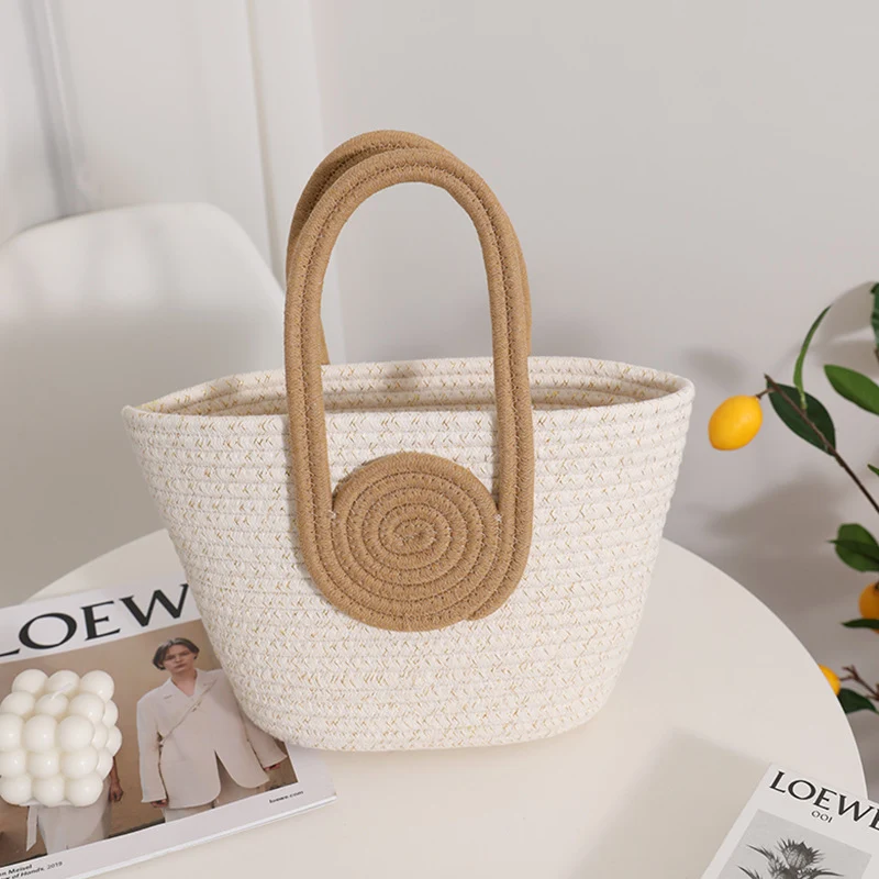 Dekorative Naturfasertasche Skanto