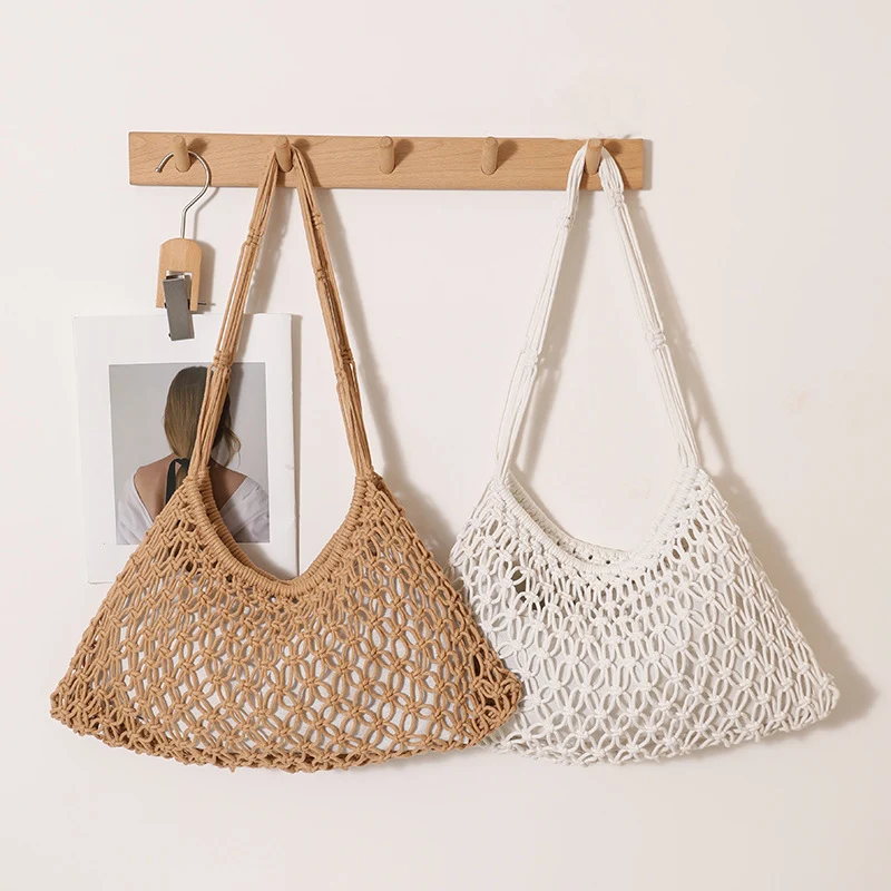 Handgeknüpfte Makramee-Tasche Skanto
