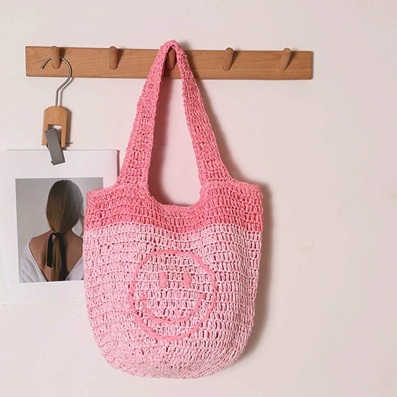 Handgeknüpfte Tragetasche im entspannten Design Skanto