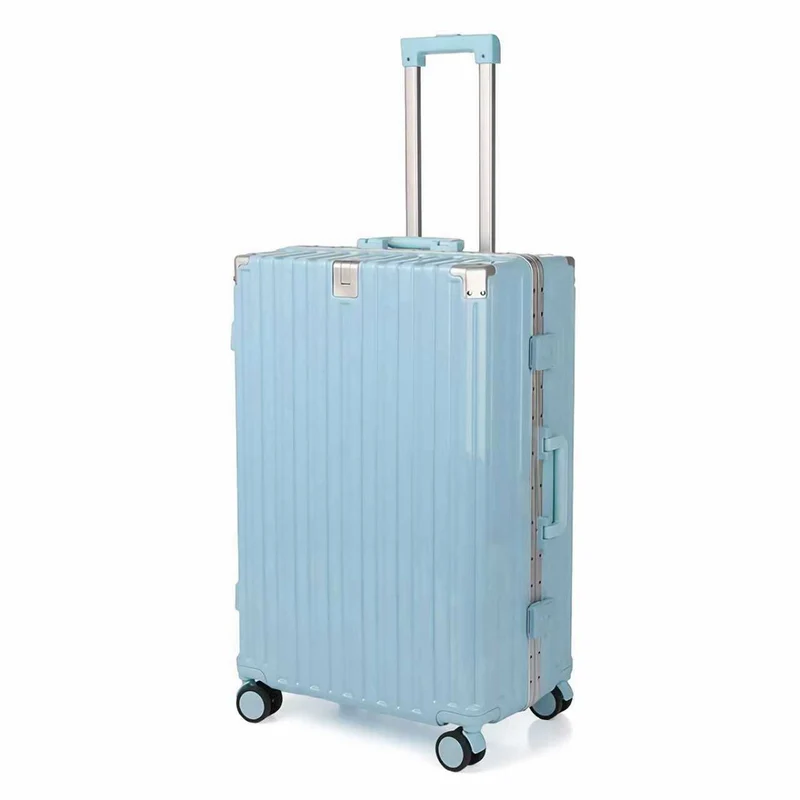 Unisex Robuster Hartschalen-Reisekoffer mit mehreren Rollen Skanto