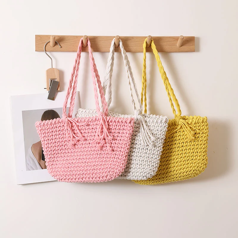 Geflochtene Strandtasche Skanto