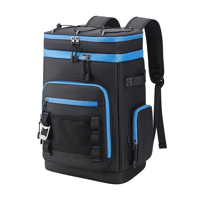 Unisex Nan Isotherm Rucksack-Kühler mit robustem Boden, wasserabweisender Oberfläche und mehreren Außentaschen Skanto