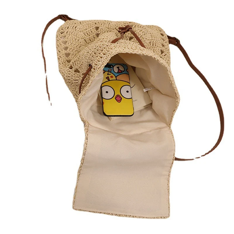 Rucksacktasche aus handgefertigtem Naturmaterial Skanto