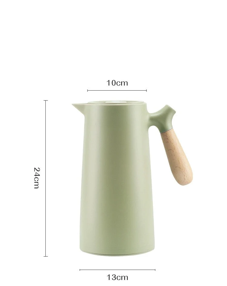 Elegante, minimalistische, matte Teekannen-Thermoskanne | Skanto