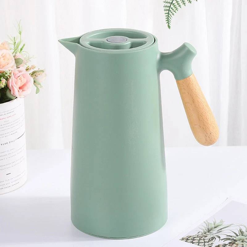 Elegante, minimalistische, matte Teekannen-Thermoskanne | Skanto