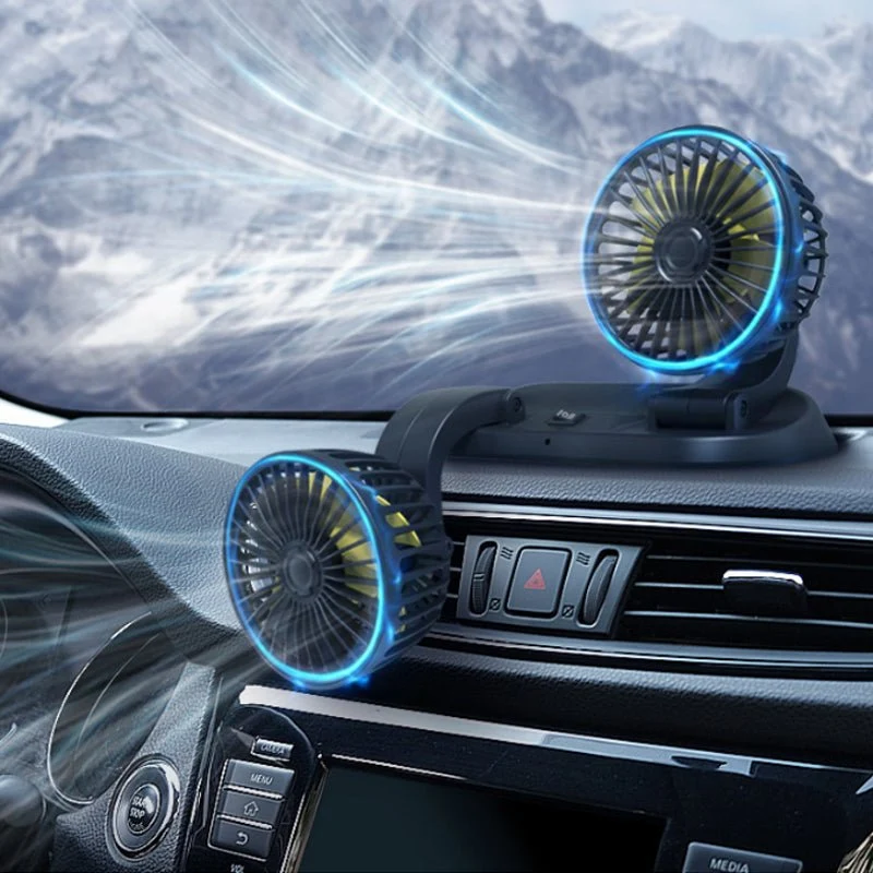 Auto Cool Fan | Genießen Sie eine angenehme Brise während der Fahrt! | Skanto