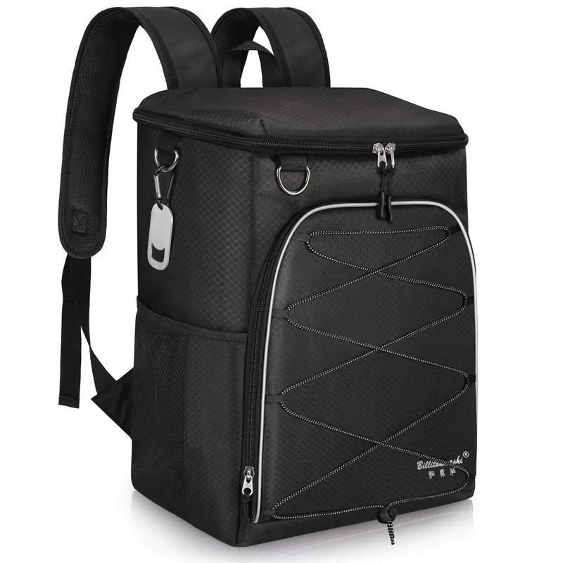 Unisex isolierter Kühlrucksack mit thermisch versiegeltem Innenraum, flexiblem Tragekomfort und organisierter Fronttasche Skanto