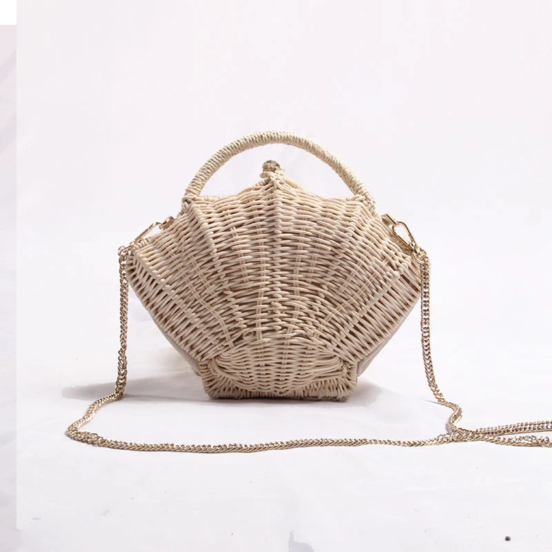Handgemachte Strandtasche im organischen Design Skanto