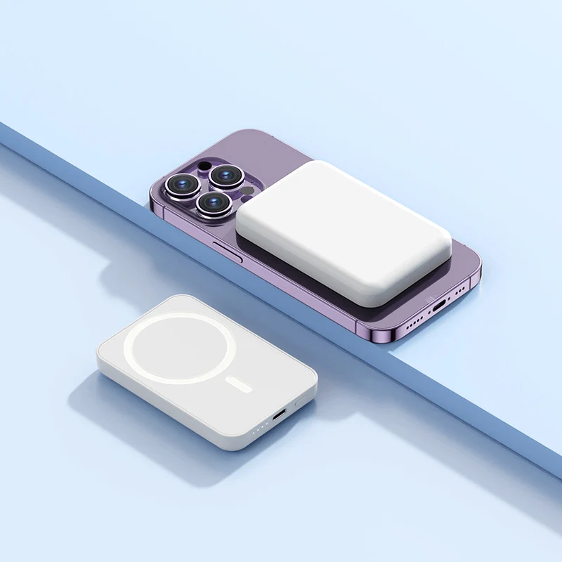 Tragbare Powerbank mit integriertem MagSafe und Schnellladefunktion Skanto